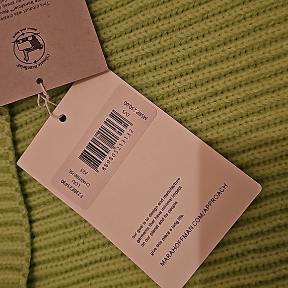 NWT Mara Hoffman scarf, Beanie and fingerless gloves set - Picture 3 of 6